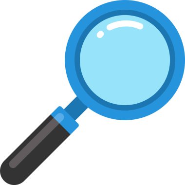 Ara. Web simgesi basit illüstrasyon