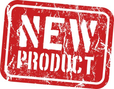 Beyaz Arkaplanda Yeni Metin Yazılı Modern Yapıştırıcı