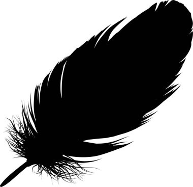 Tüylü ağ simgesi basit vektör illüstrasyonu