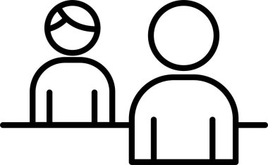 konferans toplantı simgesi, özet biçimi