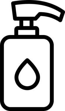 Banyo sabunu ikon vektör çizimi