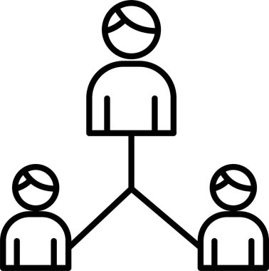 takım topluluk simgesi, vektör illüstrasyonu