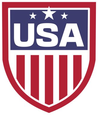 ABD amblem simgesi, vektör çizimi