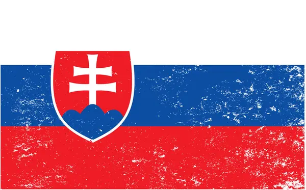 Beyaz arkaplanda izole edilmiş ülke bayrağının vektör illüstrasyonu 