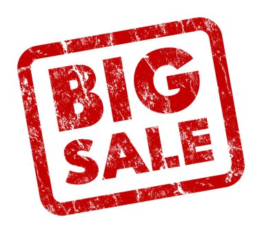 promotional graphic icon with big sale badge 
