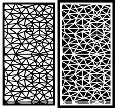 Çizgileri olan geometrik desen