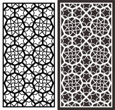 Kusursuz Arap desenleri. vektör.