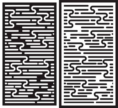 Dikey çizgiler ve çizgiler dizisi