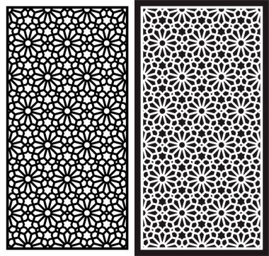 siyah ve beyaz desenler. vektör illüstrasyonu