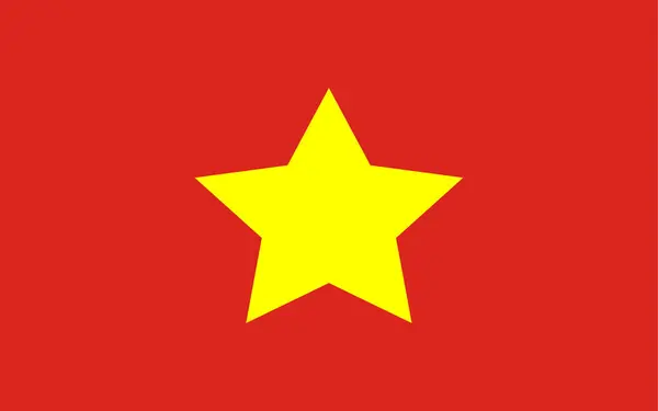 Vietnam bayrağı. Vietnam ülke bayrağı poster arkaplan illüstrasyonu 