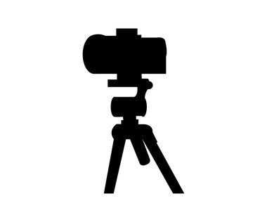 Tripod 'daki Kameranın Silueti
