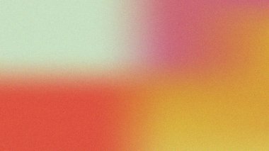 Soyut Renk Gradyan Arkaplan Kırmızı, Sarı, Pembe ve Yeşil Sanatsal Harmanlama