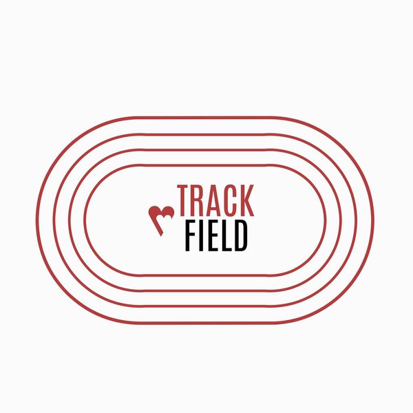 Легкая атлетика идеально подходит для рубашки, плаката и т.д.