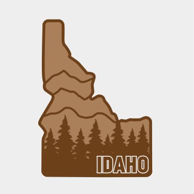 Rustic Idaho Doğa ve İlham Veren Devlet Tasarımı Sanat Tasarımı