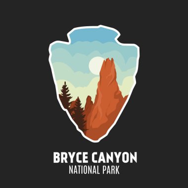 Bryce Canyon Ulusal Parkı Parlak Mavi Gökyüzü