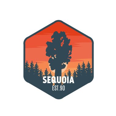  Sequoia Ulusal Parkı 'nın Günbatımı Yazdırma, Giydirme vs. için Mükemmel
