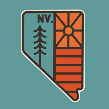 Nevada Ağaç Güneşi ve Dünya Yazdırma, Giysi vs. için mükemmel