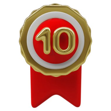 Ödül 3D 10 numara.