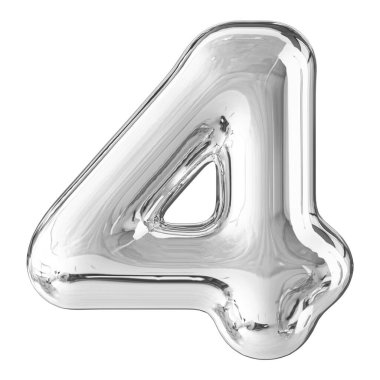 Gümüş Baloncuk Numara 4