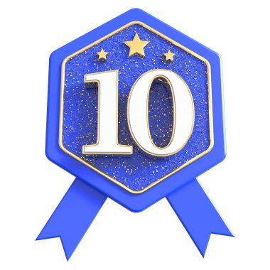 Ödül 3D 10 numara.