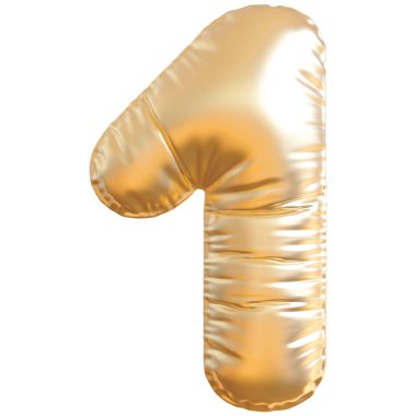 Altın köpük 3 boyutlu 1 numara