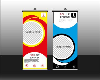 Broşür afiş tasarım şablonu vektörü, soyut arkaplan, modern x pankartı