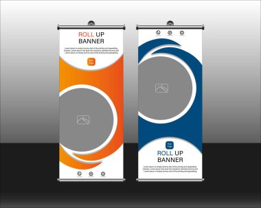 Pankart tasarımı, broşür afiş tasarım şablonu şablonu şablonu, soyut arkaplan, modern x pankart, dikdörtgen boyut, düzenlenebilir şablon