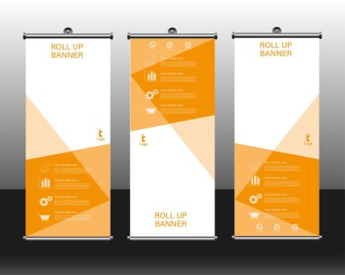 Pankart tasarımı, broşür afiş tasarım şablonu şablonu şablonu, soyut arkaplan, modern x pankart, dikdörtgen boyut, düzenlenebilir şablon