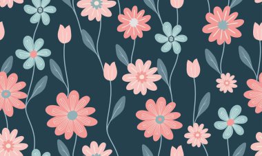 tasarlamak vektör sorunsuz çiçek desenli 