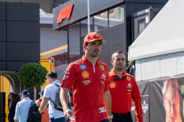 İspanya GP F1 2024, 19-23 Haziran 2024, Montmel, Barselona İspanya - Charles Leclerc pilot Scuderia Ferrari F1