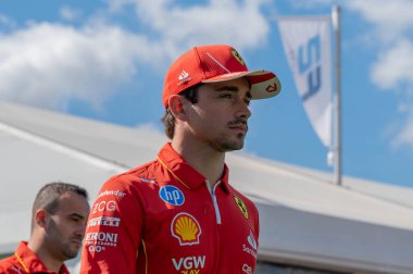 İspanya GP F1 2024, 19-23 Haziran 2024, Montmel, Barselona İspanya - Charles Leclerc pilot Scuderia Ferrari F1