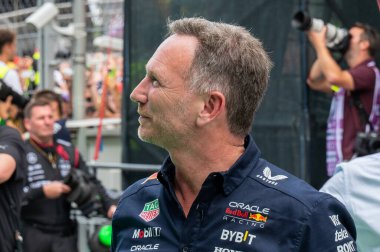 İspanya GP F1 2024 19-23 Haziran 2024 Montmel, Barcelona İspanya - Hıristiyan Horner takımı başkanı Red Bull Racing F1