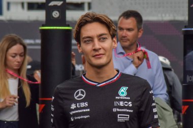 İspanya GP F1 2024, 19-23 Haziran 2024, Montmel, Barselona İspanya - George Russell pilot Mercedes F1