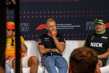 İspanya GP F1 2024, 19-23 Haziran 2024, Montmel, Barselona İspanya - Kevin Magnussen pilot F1 Haas Takımı