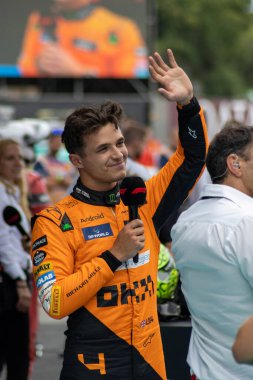 İspanya GP F1 2024, 19-23 Haziran 2024, Montmel, Barselona İspanya - Lando Norris pilotu McLaren F1 2024