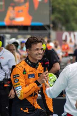 İspanya GP F1 2024, 19-23 Haziran 2024, Montmel, Barselona İspanya - Lando Norris pilotu McLaren F1 2024