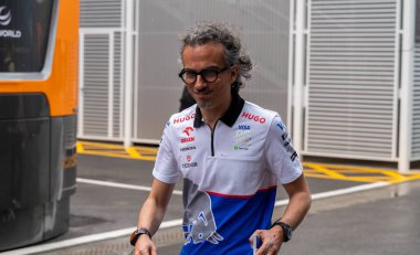 İspanya GP F1 2024 19-23 Haziran 2024 Montmel, Barcelona İspanya - Laurent Mekies Pilota Yarış Bulls F1