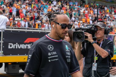 İspanya GP F1 2024 19-23 Haziran 2024 Montmel, Barselona İspanya - Lewis Hamilton pilot f1 Mercedes