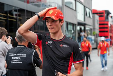 İspanya GP F1 2024, 19-23 Haziran 2024, Montmel, Barcelona İspanya - Oliver Bearman pilot Ferrari Sürücü Akademisi