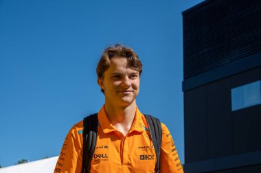 İspanya GP F1 2024 19-23 Haziran 2024 Montmel, Barselona İspanya - Oscar Piastri pilotu F1 McLaren 2024