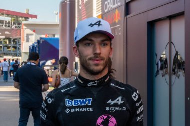 İspanya GP F1 2024 19-23 Haziran 2024 Montmel, Barselona İspanya - Pierre Gasly F1 Alp pilotu 