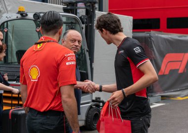 İspanya GP F1 2024, 19-23 Haziran 2024, Montmel, Barcelona İspanya - Oliver Bearman pilot Ferrari Sürücü Akademisi