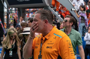 İspanya GP F1 2024, 19-23 Haziran 2024, Montmel, Barselona İspanya - Zak Kahverengi Takım Müdürü McLaren F1 2024