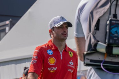 İspanya GP F1 2024, 19-23 Haziran 2024, Montmel, Barcelona İspanya - Carlos Sainz pilot Scuderia Ferrari F1 2024