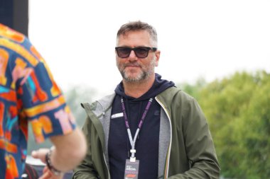 Emilia Romagna ve Made in Italy GP F1 2024 15-19 Mayıs 2023, Imola, İtalya - Carlo Vanzini yorumcusu Sky Sport F1 nel paddock di Formula 1