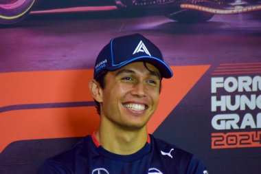 Macaristan GP F1 2024, 17 Temmuz 2024, Budapeşte, Macaristan - Williams için Formula 1 Alexander Albon sürücüsü