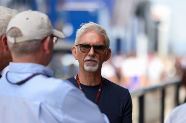 Macaristan GP F1 2024 19 Temmuz 2024 tarihinde Budapeşte, Macaristan - Formula 1 Damon Hill