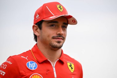 Macaristan GP F1 2024, 21 Temmuz 2024, Budapeşte, Macaristan - Ferrari Formula 1 Charles Leclerc sürücüsü
