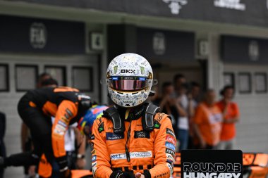 Macaristan GP F1 2024, 21 Temmuz 2024, Budapeşte, Macaristan - McLaren Formula 1 Norris sürücüsü
