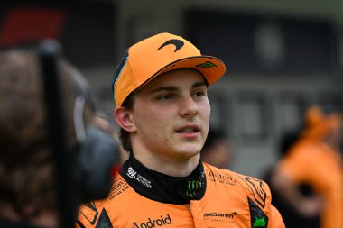 Macaristan GP F1 2024, 21 Temmuz 2024, Budapeşte, Macaristan - McLaren Formula 1 Oscar Piastri sürücüsü
